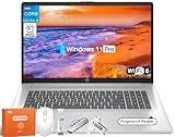 HP 17 Inch Laptop Computer for Business & Students, 17.3" HD+ Display, Intel 10-Core i5-1334U Up to 4.6 GHz, 64 GB RAM, 2 TB SSD, Fingerprint Reader, Backlit Keyboard, Wi-Fi 6, Webcam, Windows 11 Pro