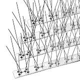 OFFO Bird Spikes for Outside, 304 Stainless Steel, 4 Pcs, 3.4 Ft (1.04 m)