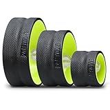 Back Roller Wheel - 3 Pack Yoga Foam Roller for Physical Therapy & Back Stretcher, Deep Tissue Massage for Pain Relief & Stretching | Green.
