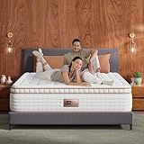 BedStory Extra Firm Queen Size Mattress - 14 Inch Hybrid Mattress for Back Pain Relief - Ideal Lumbar Support, Motion Isolation and Reinforced Edges - Fiberglass-Free, CertiPUR-US, 365-Night Trial