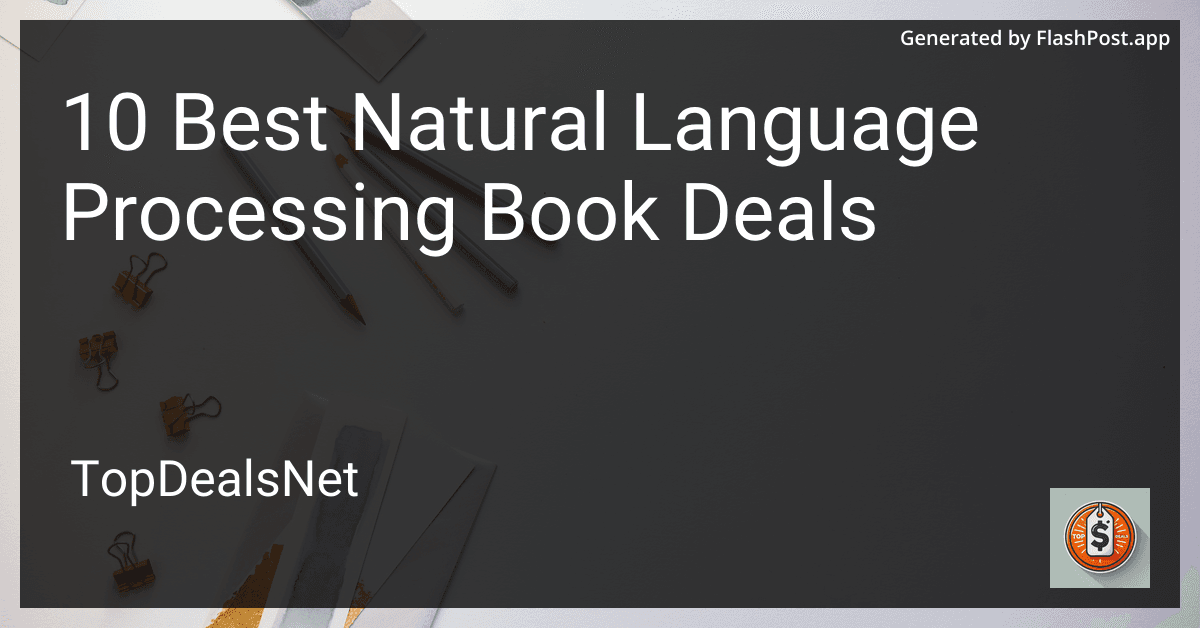 10 Best Natural Language Processing Book Deals in 2025 image