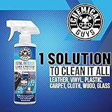 Chemical Guys Total Interior Cleaner & Protectant – Chemical Guys Interior Cleaner, Cleans & Protects Leather, Vinyl, Plastic, Rubber, Glass with a Streak-Free Finish — Cars, Trucks, SUVs, RVs, 32 oz