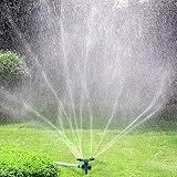Yard Sprinklers, Lawn Sprinkler for Yard Rotating 360 Degree Covering Large Area, Garden Water Sprinkler to Automatically Sprinkler for Yard - SP12