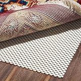 BAGAIL BASICS Non Slip Rug Pad Gripper 4 x 6 Feet Extra Thick Carpet Pads for Area Rugs and Hardwood Floors, Keep Your Rugs Safe and in Place