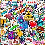 100Pcs Video Games Stickers for Water Bottles - Gaming Stickers for Laptop - Gaming Party Supplies, Gifts for Gamers, Video Game Decals