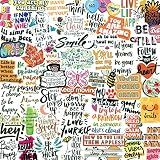 300PCS Inspirational Stickers for Water Bottles, Motivational Stickers for Adults, Teens, Teachers, Vinyl Waterproof Laptop Sticker for Hydroflasks Journaling Scrapbooking Vision Board Supplies