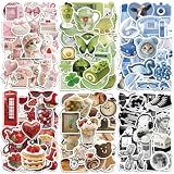 300Pcs Vintage Aesthetic Stickers for Journaling, Waterproof Vinyl Cute Sticker Pack for Adults & Teens, Scrapbooking, Journaling, Kindle, Laptop & Water Bottles