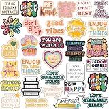 SANNIX 60 Pack Motivational Enamel Pins for Backpack Hats Inspirational Lapel Pins Brooches for Backpack Hat Jewelry Accessories Inspirational Gifts for Men Women