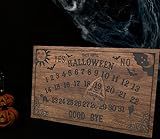 Halloween Decorations Wooden Advent Countdown Calendar Halloween Home Decor Creepy Board with Magnets Effect for Halloween Party Supplies Favors