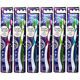 Oral-B Pro-Health Junior CrossAction Galaxy Toothbrush, Ages 6+, Soft - Pack of 6