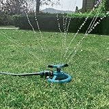 Kadaon Lawn Sprinkler Automatic Garden Water Sprinklers Lawn Irrigation System Large Area Coverage Rotation 360 Degree