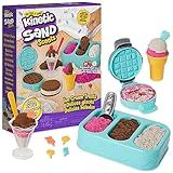 Kinetic Sand Scents, Ice Cream Treats Playset with 3 Colors Scented Play Sand & 6 Tools, Sensory Toys for Kids Ages 3 and up