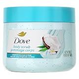 Dove Body Scrub Coconut & Lime, 15 oz