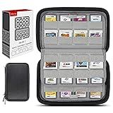 sisma 64 DS 3DS Switch Game Case Compatible with Nintendo Game Cartridges, Cards Holder Organizer Home & Travel Safekeeping Storage Case Carrying Bag