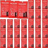 Macarrie 30 Pack Fire Blankets 39” x 39” Fire Blanket Emergency for Home and Kitchen Extinguisher Blankets Fiberglass Suppression Blanket Safety Fireproof Survival for Car Office Warehouse (Red)