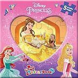 Disney Princess My First Puzzle Book - Jigsaw Puzzles for kids, 10-page board book, 5 puzzles to enjoy