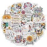 100 Pcs Christian Faith Stickers