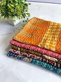 Marubhumi Cotton Cloth Napkins Multicolor, Washable, Reusable, Soft & Absorbent for Dining & Everyday Use - 16 x 16 Inches - Pack of 10