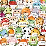 100 PCS Emotional Support Animal Stickers, Mental Health Stickers for Kids, Affirmation Sticker Pack for Water Bottles, Laptops, Phones
