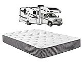 RV Mattress Solutions WanderRest Cool Hybrid 12" RV Mattress with Cooling Gel Memory Foam (RV King-72x80) Plush-Medium