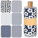 Redbaker 30 Pcs Reusable Paper Towel for Kitchen, Geometric Style