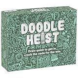 DOODLE HEIST - The Quick Drawing and Deduction Family Party Game for Kids, Tweens, Teens, College Students, Adults & Families - Perfect for Fun Parties and Board Games Night with Your Group