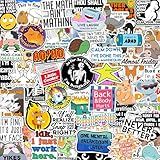 73 Pcs Funny Stickers for Adults Dirty Humor, Water Bottles Waterproof Cool Stickers for Laptop, Bumper, Phone, Hard Hats, Sarcastic, Scrapbooking (73)