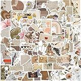 120 PCS Vintage Aesthetic Stickers for Journaling, Scrapbook Supplies, Junk Journal Stickers, Botanical Waterproof Vinyl Sticker Pack for Planner, Diary, Water Bottles, Gifts for Teen Girls Women