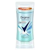 Degree Advanced Protection Antiperspirant Deodorant Shower Clean for 72-Hour Sweat & Odor Control for Women, with Body Heat Activated Technology, 2.6 oz