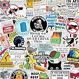 200 Pcs Funny Stickers for Adults (Dirty) by Puraesla - Meme Water Bottles Sticker Pack Waterproof Cool Accesory for Laptop, Hard Hats, Sarcastic, Scrapbooking Decals