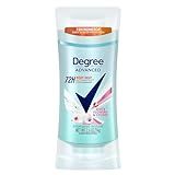 Degree Advanced Protection Antiperspirant Deodorant White Flowers & Lychee for 72-Hour Sweat & Odor Control for Women, with Body Heat Activated Technology, 2.6 oz