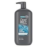 DOVE MEN + CARE Body and Face Wash Hydrating Clean Comfort Men's Body Wash with 24-Hour Nourishing Micromoisture Technology 30 oz
