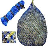 T TEKE Ultra Slow Hay Feeder Nets, 39" Length with 1" 1/4" Feeding Holes, Horse Supplies Bags for Horses, Goats, with Extra Spared Cord