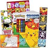 Bendon Pokemon Stickers Activity Set with Pokemon Coloring Book with Stickers, Reward Sticker Set, Craft Door Hanger