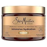 Shea Moisture Intensive Hydration Hair Masque Manuka Honey & Mafura Oil For Dry, Damaged Hair Deep Conditioning Hair Treatment 11.5 oz