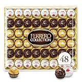 Ferrero Collection Gourmet Gift Box, 48 Assorted Confections with Hazelnut, Dark Chocolate and Coconut, 18.2 oz