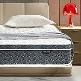 Ablyea Queen Mattress 12 Inch Hybrid Mattress Queen Size - Memory Foam & Individually Pocket Coils Springs | Pressure Relief | Motion Isolation, Edge Support | CertiPUR-US Certified | Medium Firm