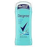 Degree Original Antiperspirant Deodorant Shower Clean 48-Hour Sweat & Odor Protection Antiperspirant for Women 2.6 oz
