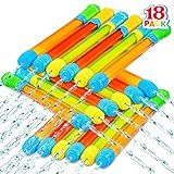 JOYIN 18 Pack 16.5'' Water Gun, Blaster Squirt Guns, Bulk Summer Outdoor Swimming Pool, Backyard, Beach Water Game Fighting Play Pool Toys