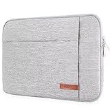 Lacdo 13 inch Laptop Sleeve Case for 13 inch New MacBook Air M4 A3240 2025, M3 A3113, M2 A2681, M1 A2337 | 13" MacBook Pro M2/M1 A2338 A2251 A2289 | 13" iPad Air M3 / iPad Pro M4 Computer Bag, Gray