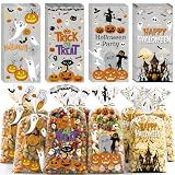 Halloween Party Favors,Halloween Cellophane Treat Bags,Goodie Bags for Kids