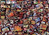Super Never Ending Showdowns Retro Video Games 1000-Piece Jigsaw Puzzle for Adults, Kids | Interactive Brain Teaser, Educational Toys & Games, Home Activities, Building Sorting Toys for Creative Play