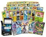 50 Pokemon Cards Plus a Rare Legendary Pokemon Card | Bundle with LCC Deck Box