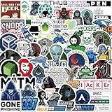 50PCS Programming Stickers for Developers, Coders, Programmers, Hackers, Geeks, and Engineers,Developper Stickers for Laptop Computer Science Gift Vinyl Waterproof Decals (Rich Colors)