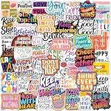 Shizvaeus 200PCS Motivational Stickers, Inspirational Vinyl Decals for Adults Teens Students Positive Affirmation Stickers for Laptop Water Bottle Scrapbook Vision Board Supplies