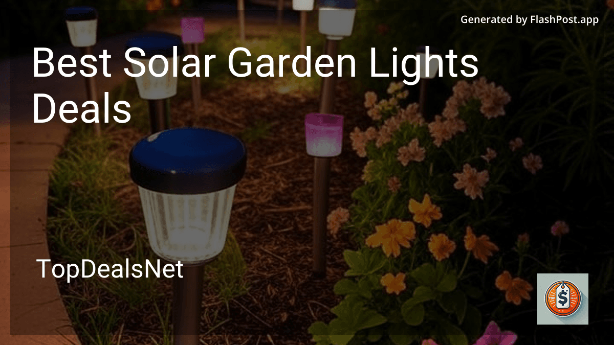 7 Best Solar Garden Lights Deals in 2026