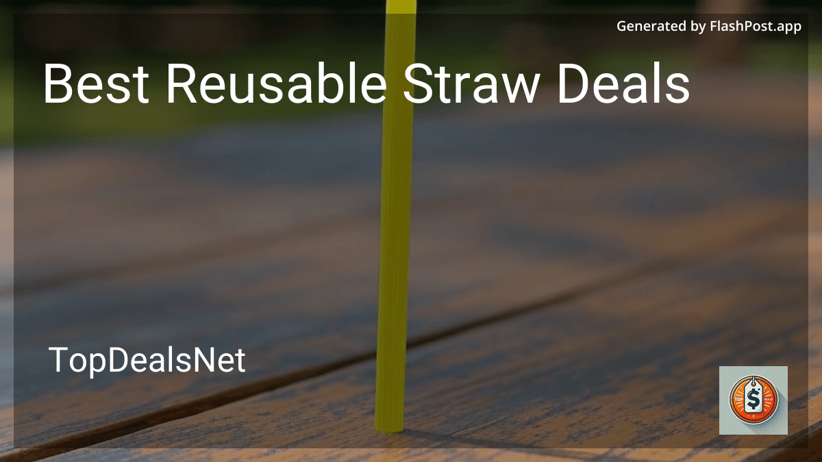 7 Best Reusable Straw Deals in 2026