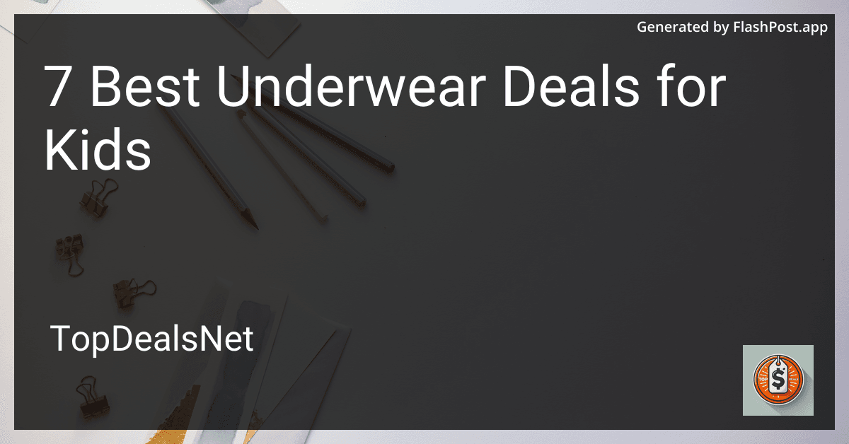 7 Best Underwear Deals for Kids in 2025 image