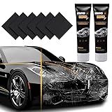 Car Scratch Remover, 2025 Upgrade Nano Sparkle Cloth - Magic Nano Cleaning Cloth for Deep Scratch Repair, Car Polish & All-Surface Auto Detailing