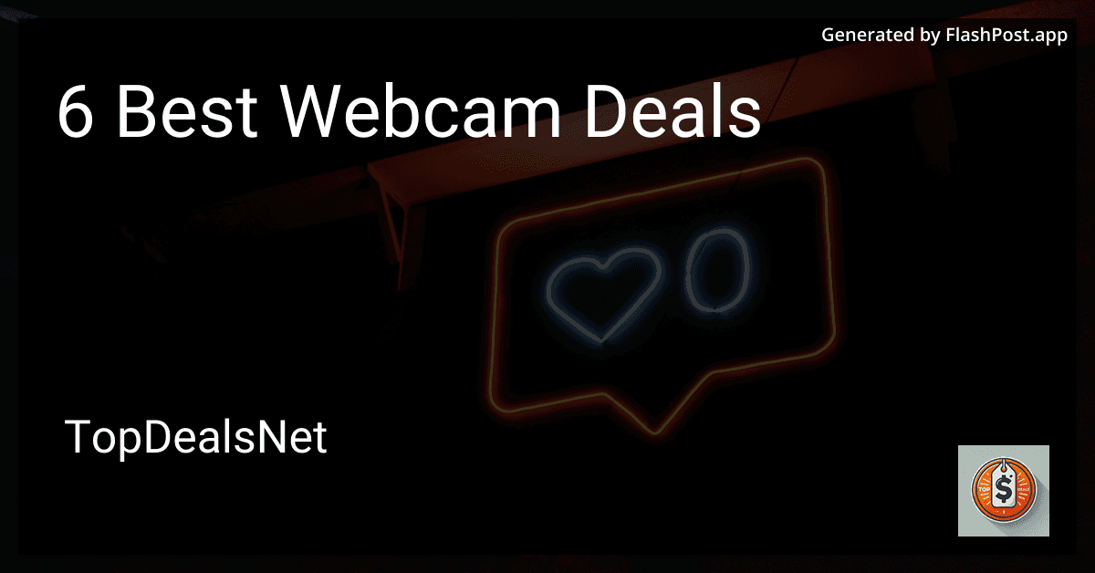 6 Best Webcam Deals in 2025 preview